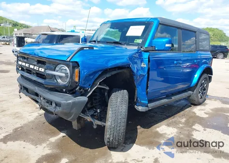 2024 Ford Bronco Outer Banks from USA, damaged, VIN 1FMDE8BH1RLA75690
